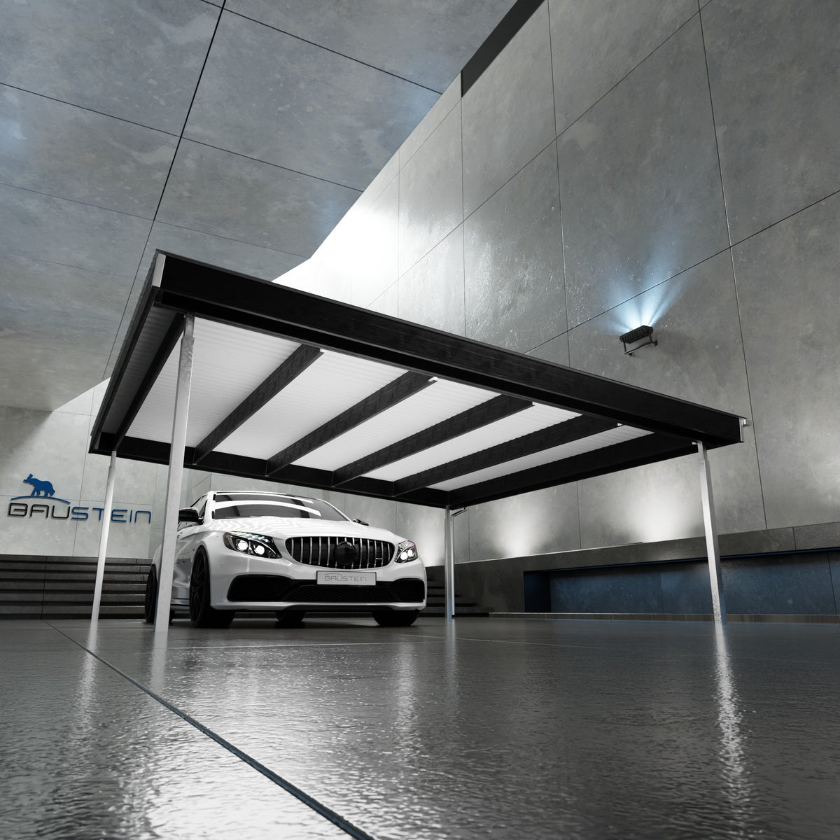 Carport PLAN 2.0 KOMPAS (Sort)