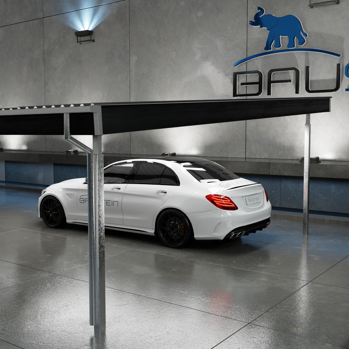 Carport PLAN 2.0 KOMPAS (Sort)