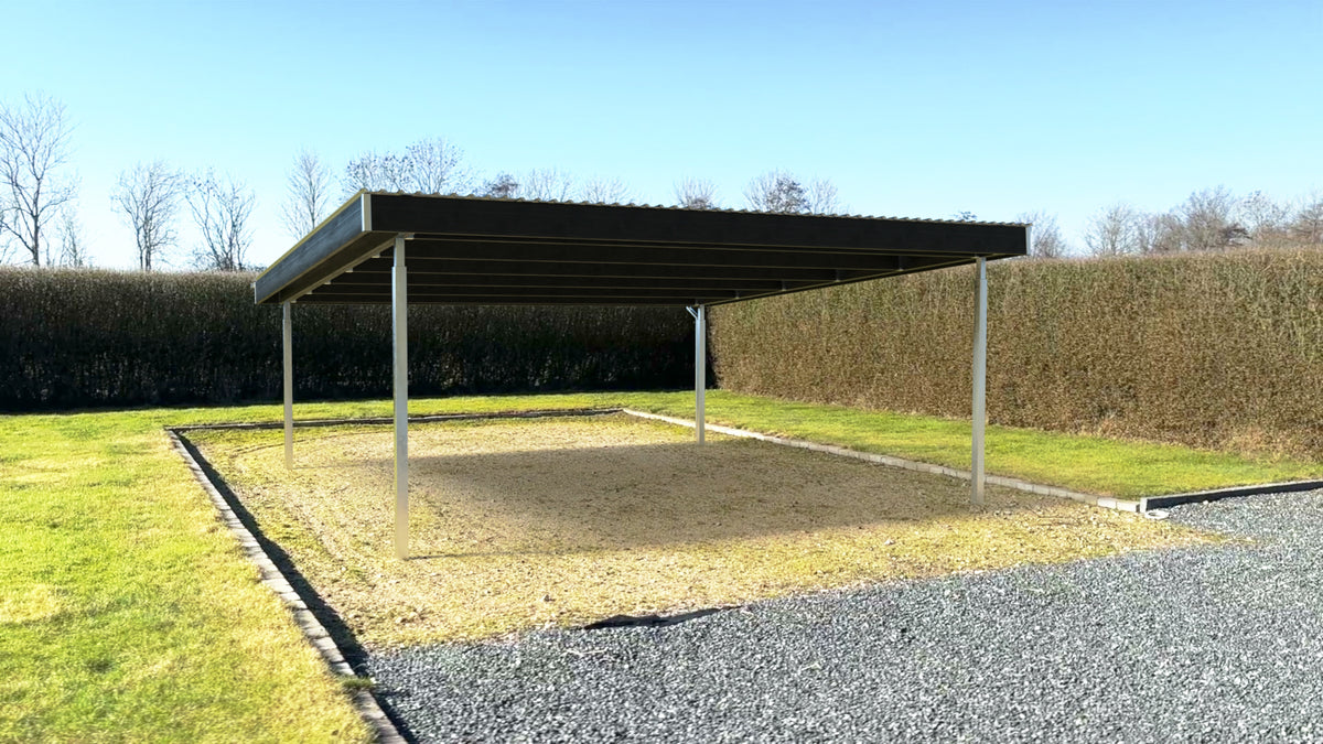SPAR 24.990,- Ny Carport 2 biler DEMO