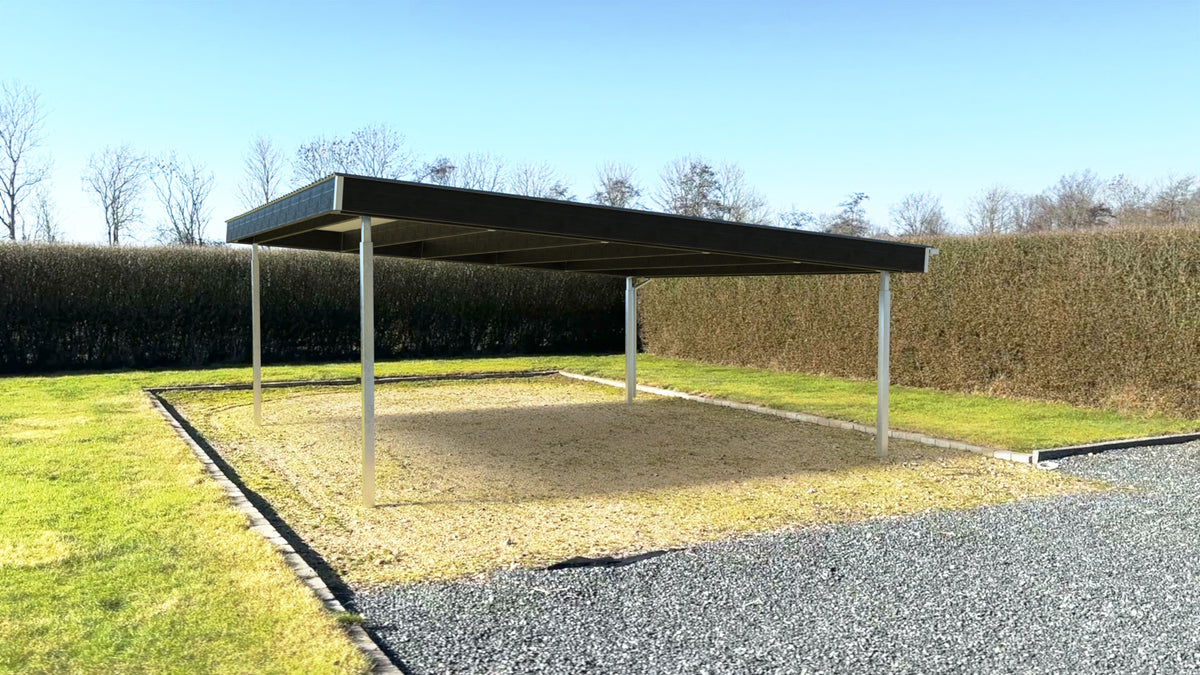SPAR 24.990,- Ny Carport 2 biler DEMO